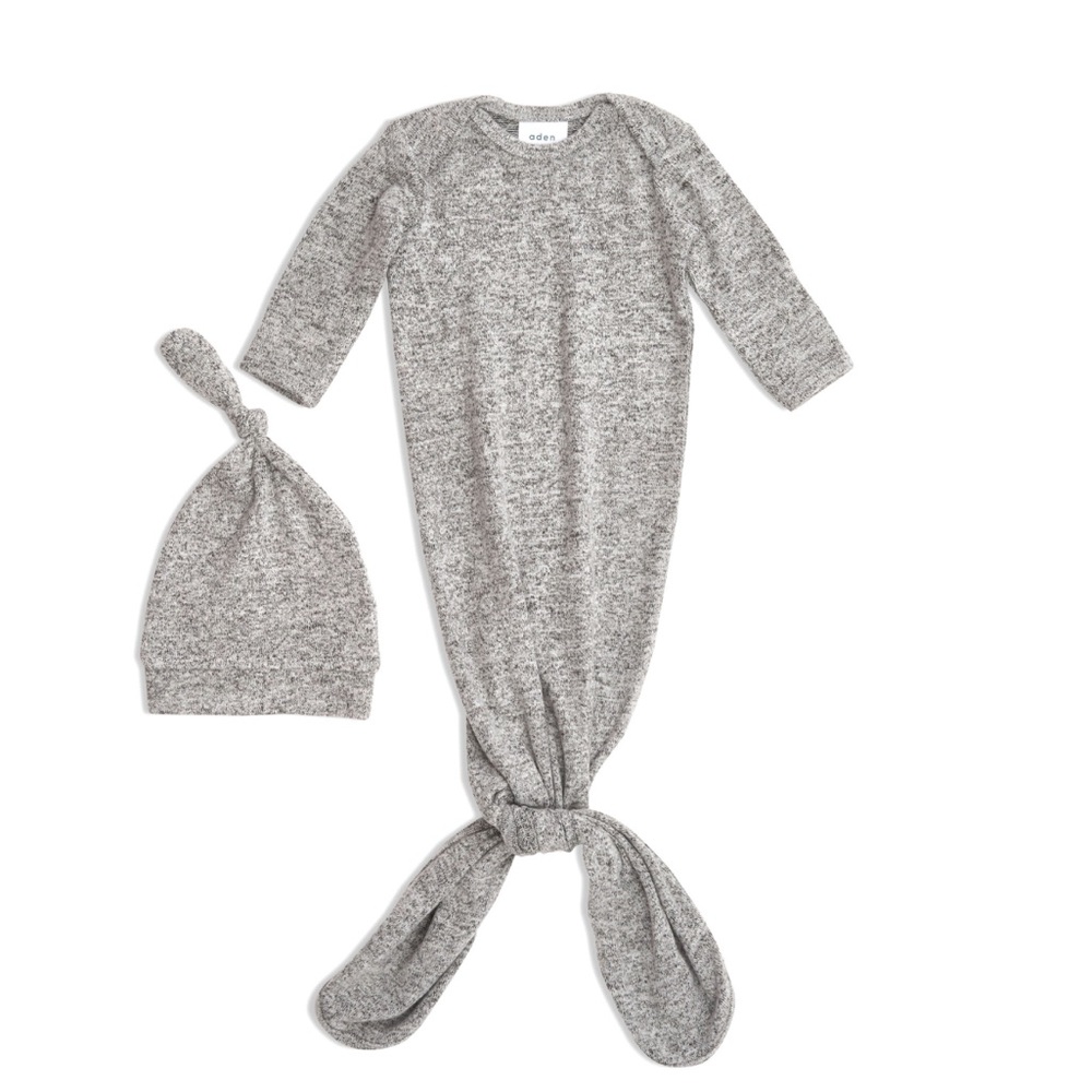 aden and anais newborn gown and hat